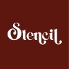 design stencil logo